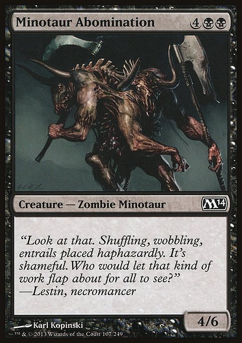 Minotaur Abomination